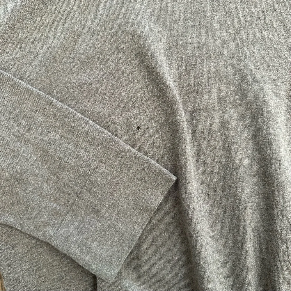 Oska Cashmere Blend Drawstring Waist Oversize Cardigan Sweater Light Brown Large